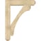 Ekena Millwork Legacy Craftsman Rough Sawn Bracket w/ Offset Brace, Douglas Fir, 8"W x 36"D x 48"H BKT0806X36X48LEC04RDF - alternate 2